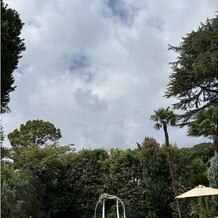 神戸北野サッスーン邸の写真｜ガーデンです。晴れていたので、写真撮影もできました。