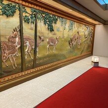 ホテル雅叙園東京の画像｜前室の絵から圧倒される