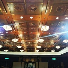 ホテル雅叙園東京の画像｜天井の内装までこだわっていました。