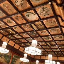 ホテル雅叙園東京の画像｜竹林（会場名）の天井
