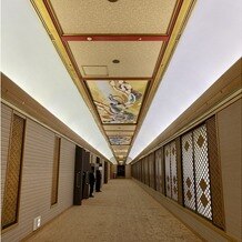 ホテル雅叙園東京の画像｜挙式付近廊下
