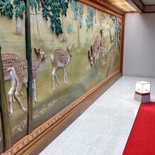 ホテル雅叙園東京の画像｜神殿の鹿の絵。