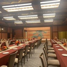 ホテル雅叙園東京の画像｜座敷であがるタイプの披露宴会場は初めてでした。
