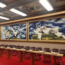 ホテル雅叙園東京の写真｜挙式会場の壁画