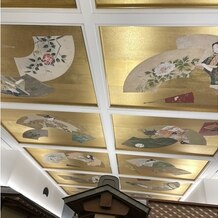 ホテル雅叙園東京の写真｜お手洗い天井