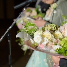 St.ヴァレンタイン福山の写真｜両親への花束