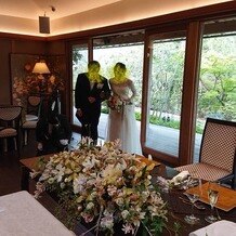 樫野倶楽部の画像｜お色直し　ウエディングドレス