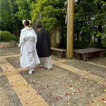 ＶＩＬＬＡ　ｄｅ　ＥＳＰＯＩＲ （エスポワール）の写真｜フラワーシャワー素敵でした