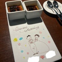 FUNATSURU KYOTO KAMOGAWA RESORT （国登録有形文化財）の画像｜料理試食の最後にデザートプレートのサプライズがありました