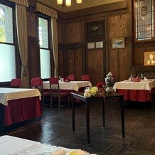 神戸迎賓館 旧西尾邸 （兵庫県指定重要有形文化財）の写真｜試食会場のVIPルーム