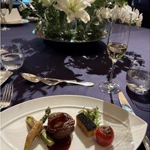 コンラッド東京の写真｜試食付きフェア参加時のメニュー