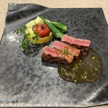 大宮 清水園の写真｜試食のメインでいただきました。わさびのソースがとても美味しかったです。