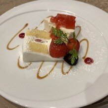 大宮 清水園の写真｜試食のコースのデザートでいただきました。ショートケーキもチーズケーキもとても美味しかったです。