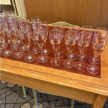 ホテル日航成田の写真｜挙式後にいただいたスパークリングワイン。