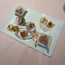 ホテル日航成田の写真｜披露宴の前に軽食をいただきました。