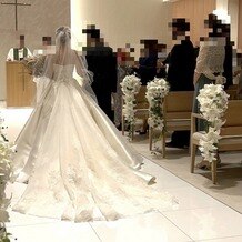 ホテルガーデンパレス＆ウェディングハウスの画像｜新婦:父とのバージンロード