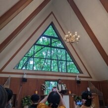 ホテルエピナール那須／那須高原　森のチャペルの画像｜雨降っても綺麗なチャペル