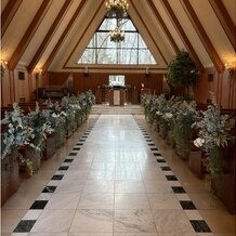 ホテルエピナール那須／那須高原　森のチャペルの写真｜挙式会場｜2025-04-09 00:31:00.0フウさん投稿