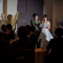 ラヴィマーナ神戸（ＲＡＶＩＭＡＮＡ　ＫＯＢＥ）の写真｜花嫁の手紙。様式は一般的な手紙ではなく台紙に手紙を貼り付け
