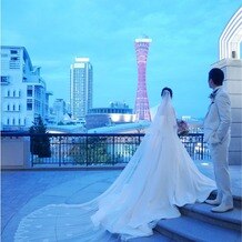 ホテル ラ・スイート神戸ハーバーランド　（ＨＯＴＥＬ　ＬＡ　ＳＵＩＴＥ　ＫＯＢＥ　ＨＡＲＢＯＲＬＡＮＤ）の画像｜鐘のあるテラスからの景色です