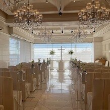 ホテル ラ・スイート神戸ハーバーランド　（ＨＯＴＥＬ　ＬＡ　ＳＵＩＴＥ　ＫＯＢＥ　ＨＡＲＢＯＲＬＡＮＤ）の写真｜挙式会場｜2025-09-01 07:47:33.0あっちゃんさん投稿