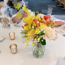ウエディング　パルコ　アルジェントの画像｜ゲストテーブル装花