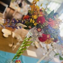 ウエディング　パルコ　アルジェントの画像｜テーブルにあったお花