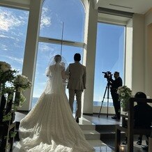 オテルグレージュ（HOTEL GREGES）の写真｜海が見える挙式会場です！