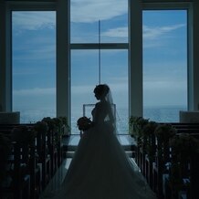 オテルグレージュ（HOTEL GREGES）の画像｜チャペルからは水平線まで綺麗に見えます…☆