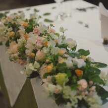 箱根エレカーサ　ホテル＆スパの写真｜イメージどおりのかわいいお花をセットしていただきました