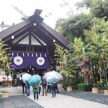 東京大神宮／東京大神宮マツヤサロンの画像｜東京大神宮境内の七夕飾り