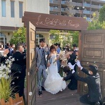 プライベートガーデンウェディング＆ＨＯＴＥＬ　ＳＯＵＳＥＩ（ホテルマリターレ創世　佐賀）の写真｜挙式会場｜2024-10-28 16:02:26.0めーちゃんさん投稿