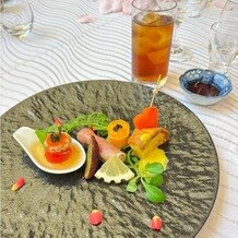 プライベートガーデンウェディング＆ＨＯＴＥＬ　ＳＯＵＳＥＩ（ホテルマリターレ創世　佐賀）の写真｜前菜