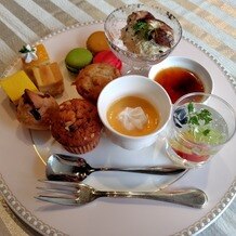 Ｒａｖｉｒ Ｏｋａｙａｍａ （ラヴィール岡山）の写真｜デザートビュッフェは、披露宴終了後にまとめて頂きました。