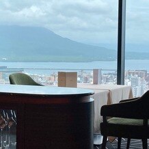 SHIROYAMA HOTEL kagoshimaの画像｜ヴァルガン隣試食会場レストランからの景色