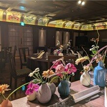 SHIROYAMA HOTEL kagoshima（城山ホテル鹿児島）の写真｜テーブル装花