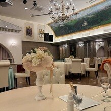ロックハート城の画像｜披露宴会場は2箇所から選べます。見学では、実際に使う披露宴会場でフルコースの試食ができます。