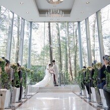 ＡＮＥＬＬＩ　軽井沢（アネーリ　軽井沢）の写真｜挙式会場｜2025-04-19 17:37:39.0くまじろうさん投稿