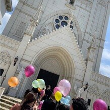 ノートルダム周南 Notre Dame SHUNANの写真｜ガーデンセレモニーのバルーンリリース！