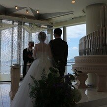 グランドプリンスホテル広島の画像｜チャペルが綺麗でした。