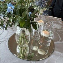 グランドプリンスホテル広島の写真｜フローティングキャンドルが可愛かったです