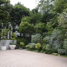 品川プリンスホテルの画像｜挙式会場の外　庭園