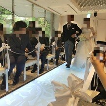 東京マリオットホテルの写真｜新婦の入場