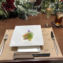 LEBAPIREO（レガピオーレ）-urban　villa　wedding-の画像｜試食の料理です。とても美味しかったです。