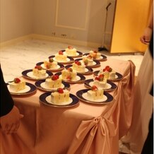 クレイトンベイホテルの写真｜ウエディングケーキをデザートに
たくさん料理をたべたあとなので　
甘すぎず美味しかったです。