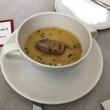 ララシャンス迎賓館の写真｜2番目の料理
茶碗蒸しの洋風って感じでした。