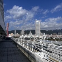 神戸メリケンパークオリエンタルホテルの画像｜披露宴会場ベランダからの景色