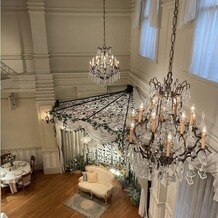 東京アフロディテの画像｜2回から見た披露宴会場です。