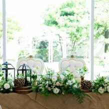 アートグレイス ウエディングコースト 大阪の画像｜メインテーブル装花