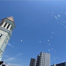 アートグレイス ウエディングコースト 大阪の画像｜ドロップアンドフライ演出